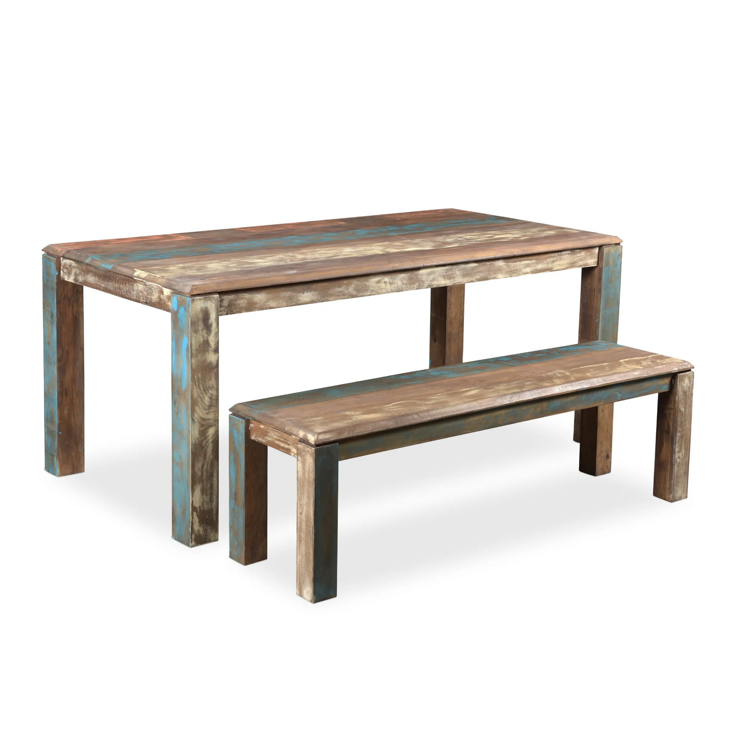 Timbergirl Old Reclaimed Wood Bench