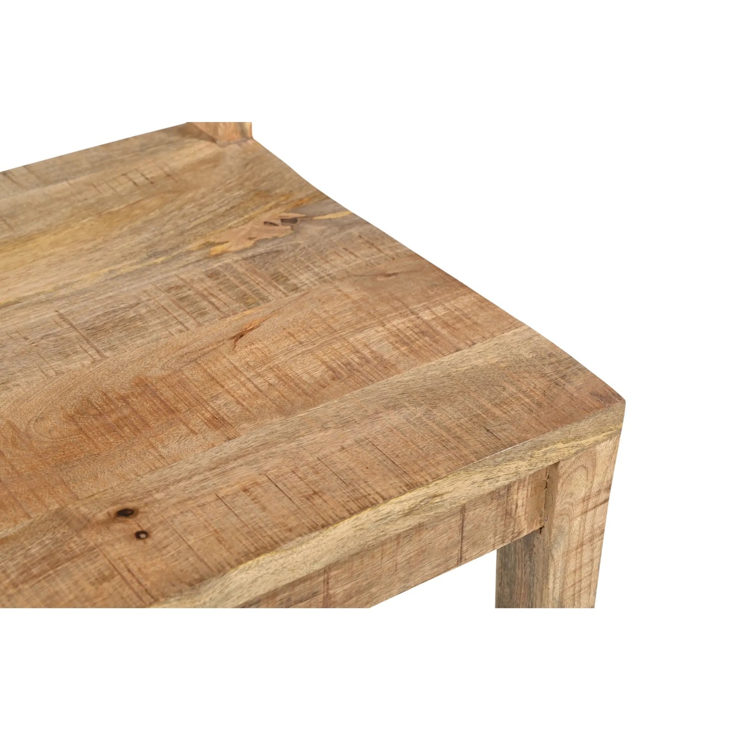 Timbergirl Solid Mango Wood Simple Chair - Set of 2
