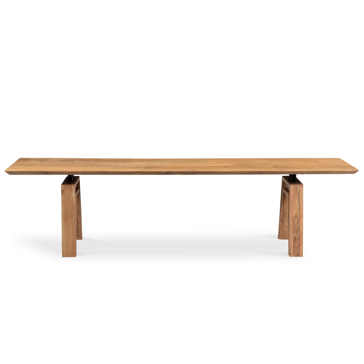 Branch Live Edge Industrial Bench