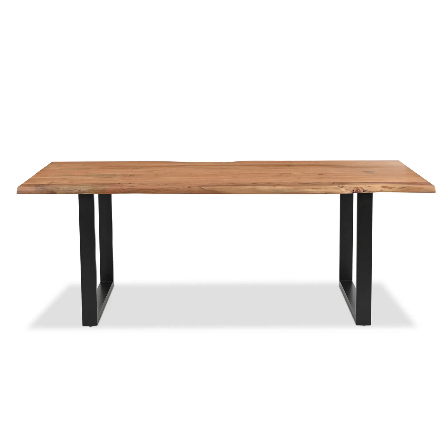 Athea Butterfly Natural live Edge Dining Table - 84"
