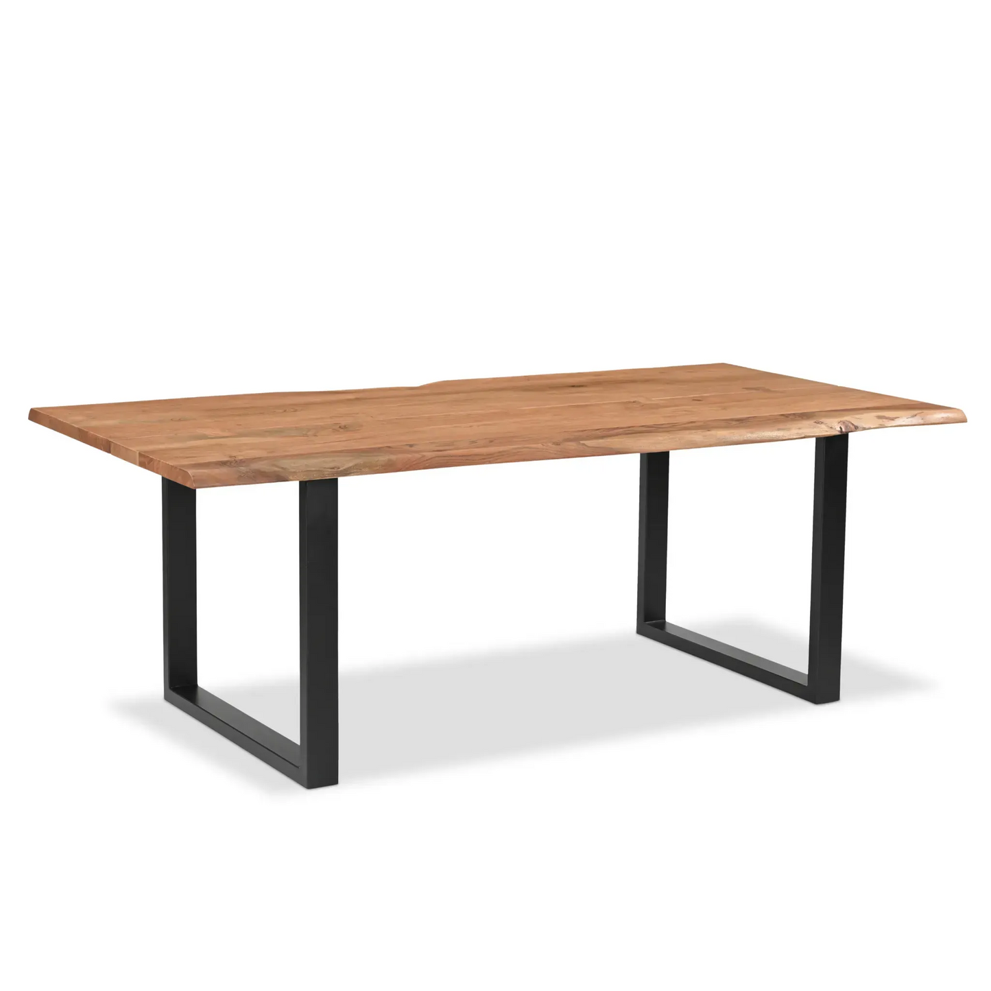 Athea Butterfly Natural live Edge Dining Table - 84"