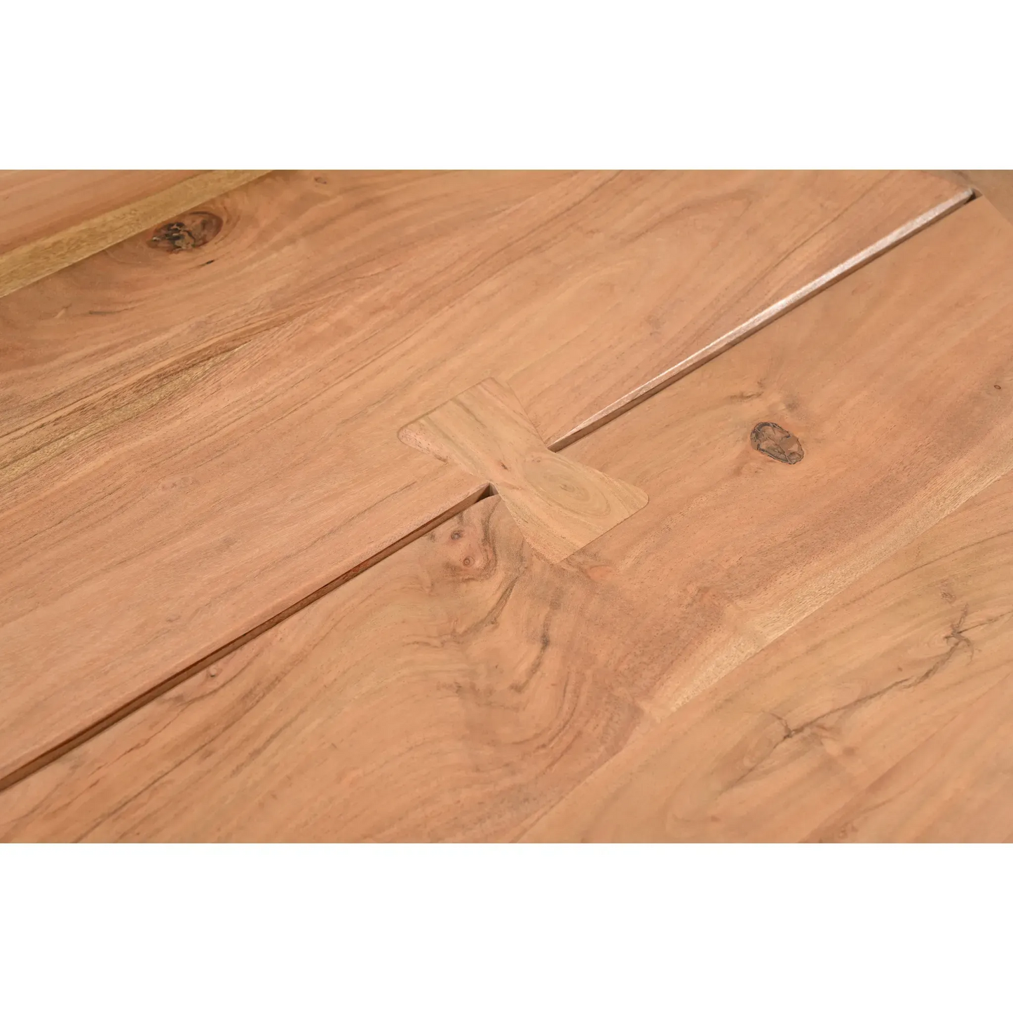 Athea Butterfly Natural live Edge Dining Table - 120"