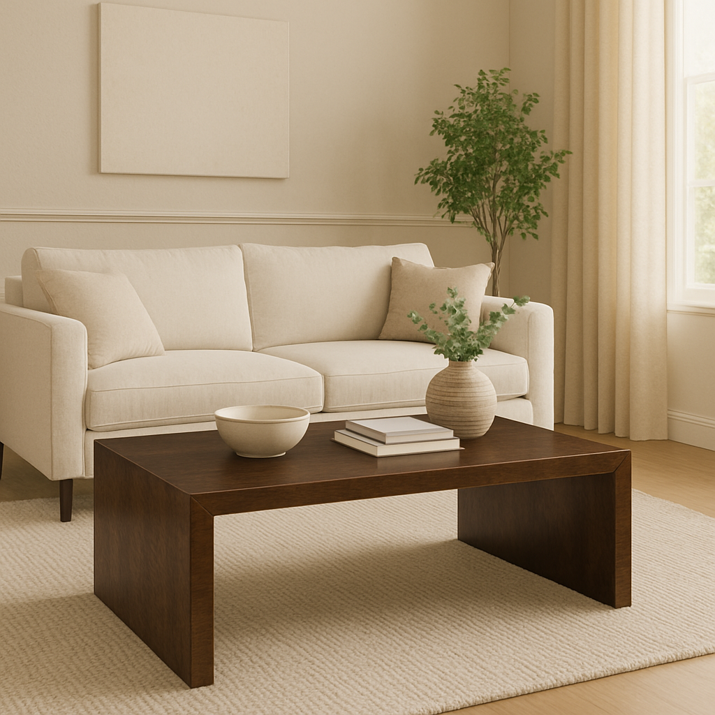 Timbergirl Dark Walnut Coffee Table