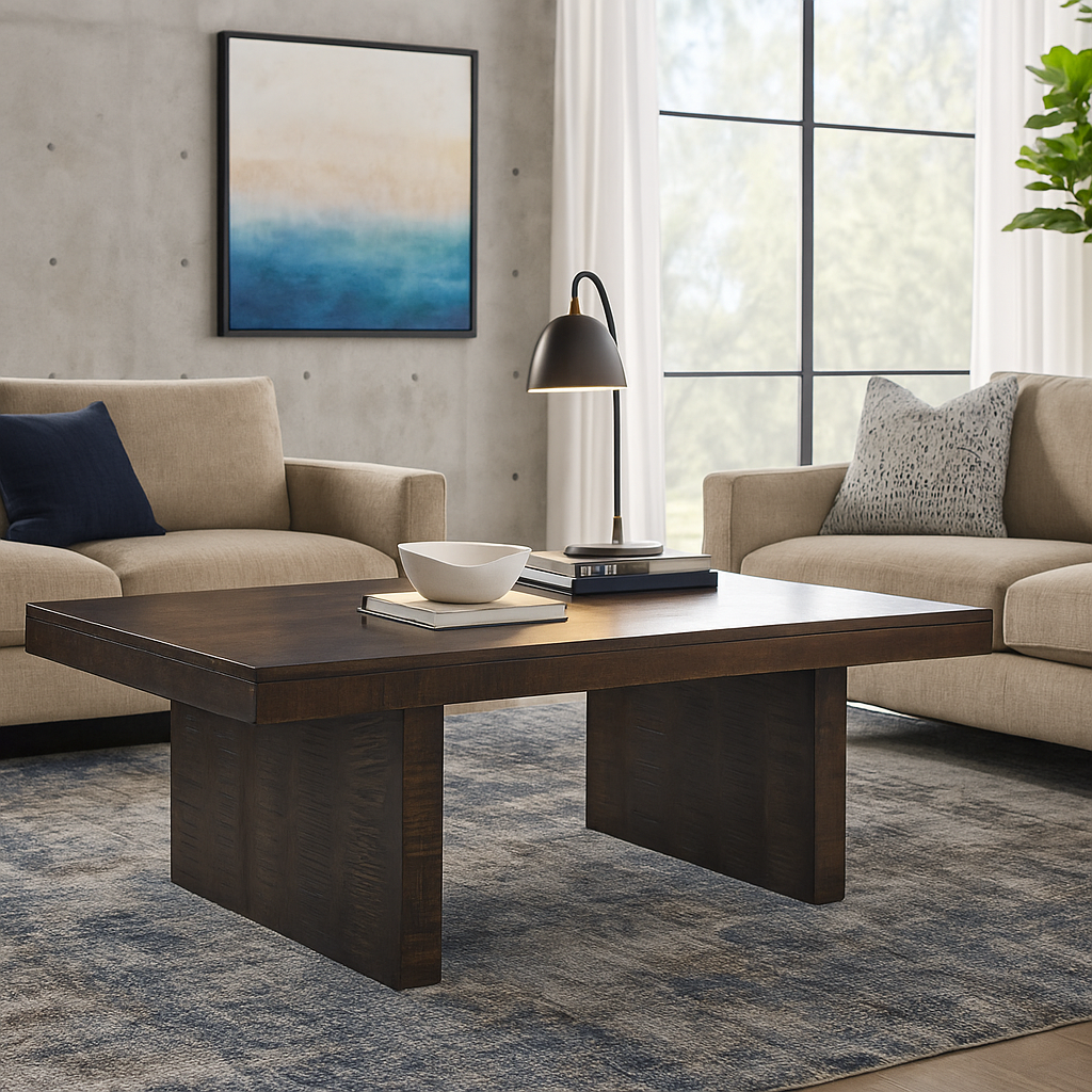 Dark Mango Wood Coffee Table