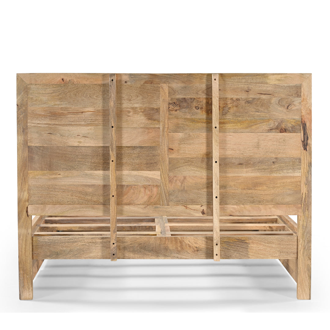 Willow Cane Panel Bed