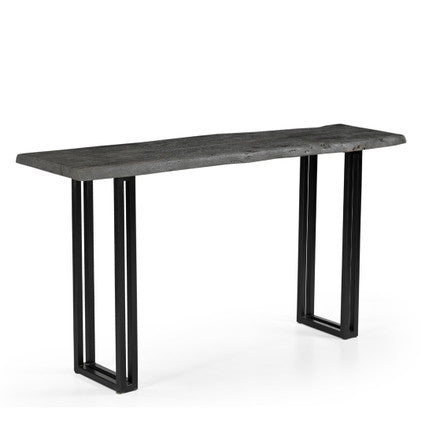 Sparrow Solid Wood Console Table - Gray.