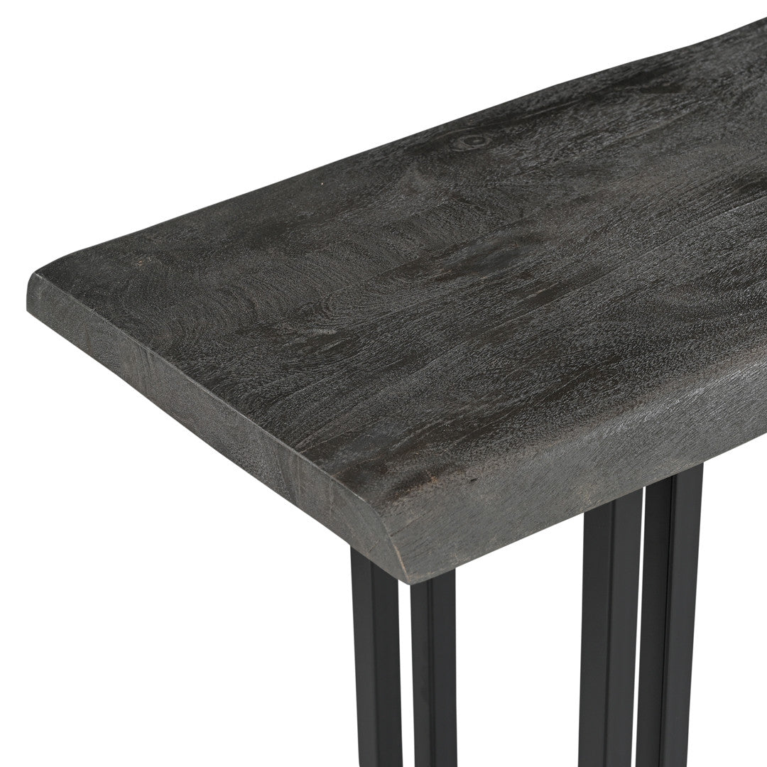 Sparrow Solid Wood Console Table - Gray.