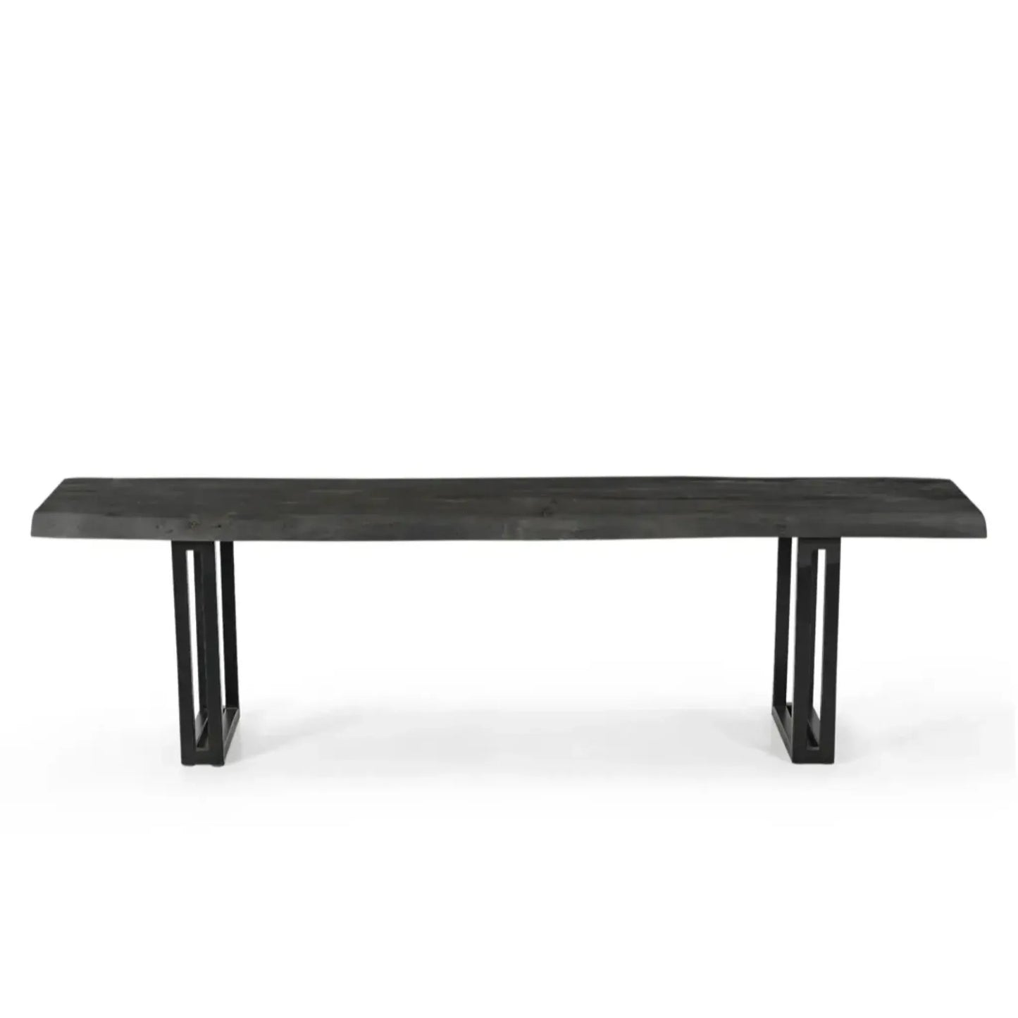 Sparrow Solid Wood Dining Bench - Gray.