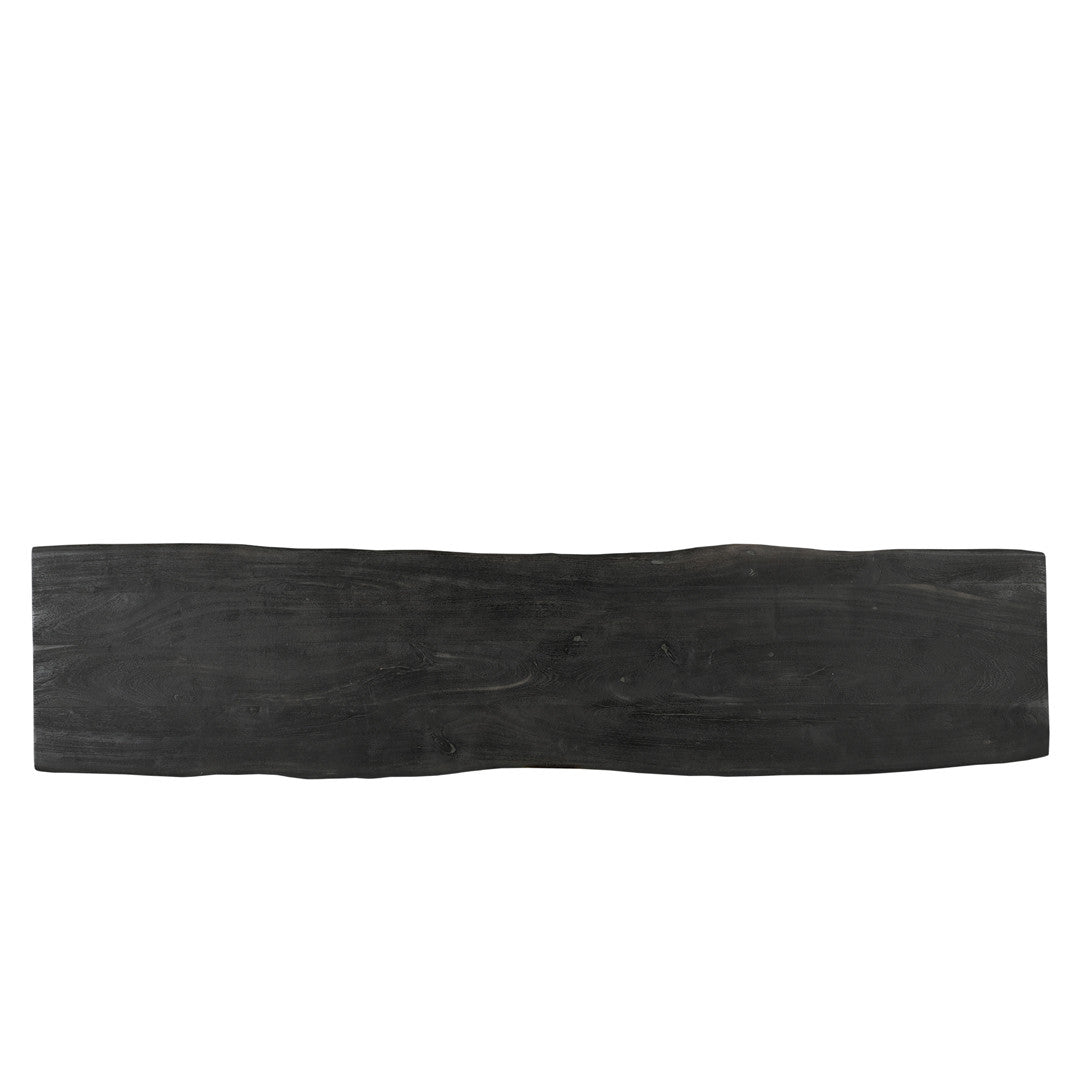 Sparrow Solid Wood Dining Bench - Gray.