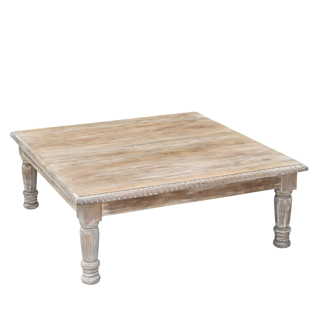 Briarwood Distressed Square Coffee Table