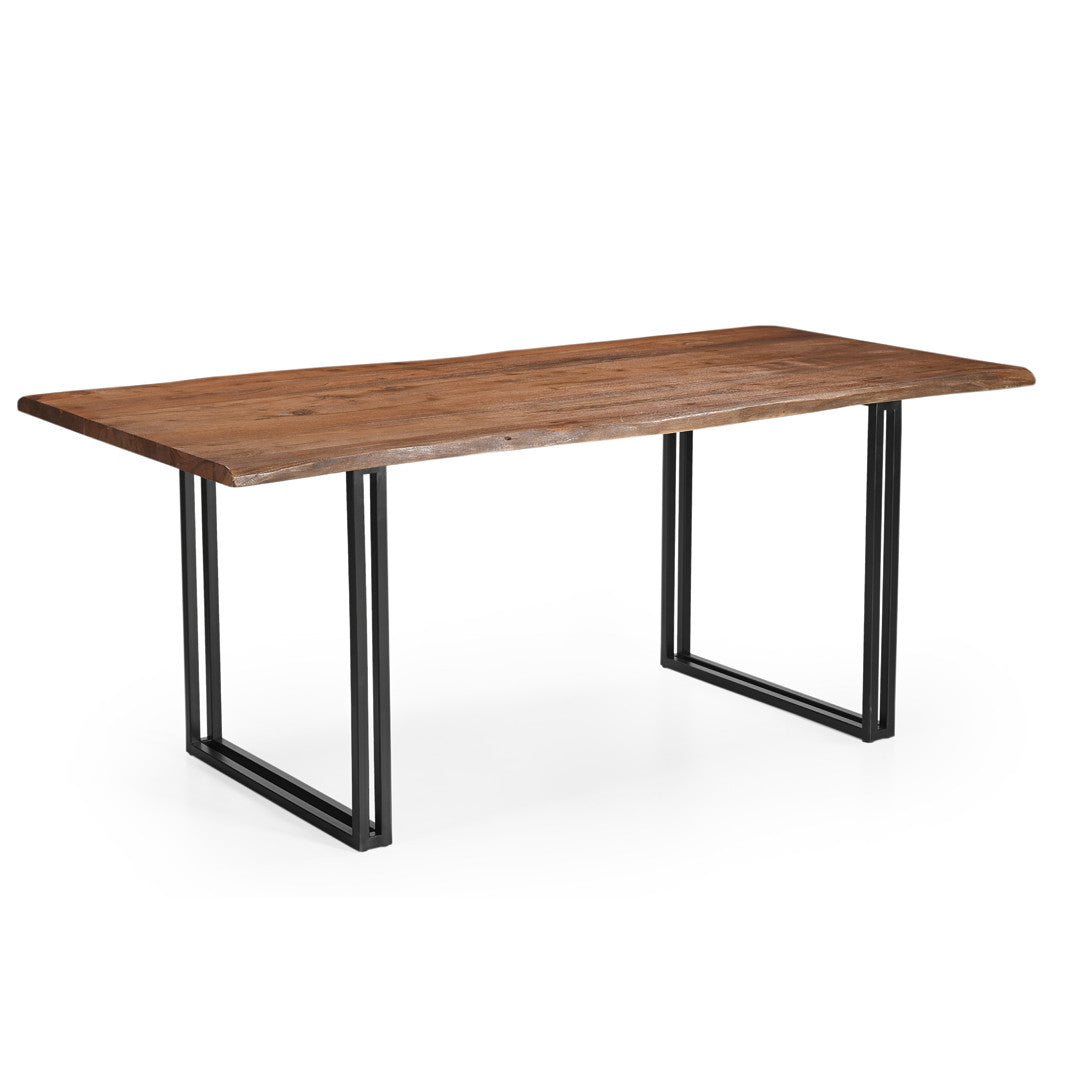 Sparrow Solid Wood Dining Table - Brown.