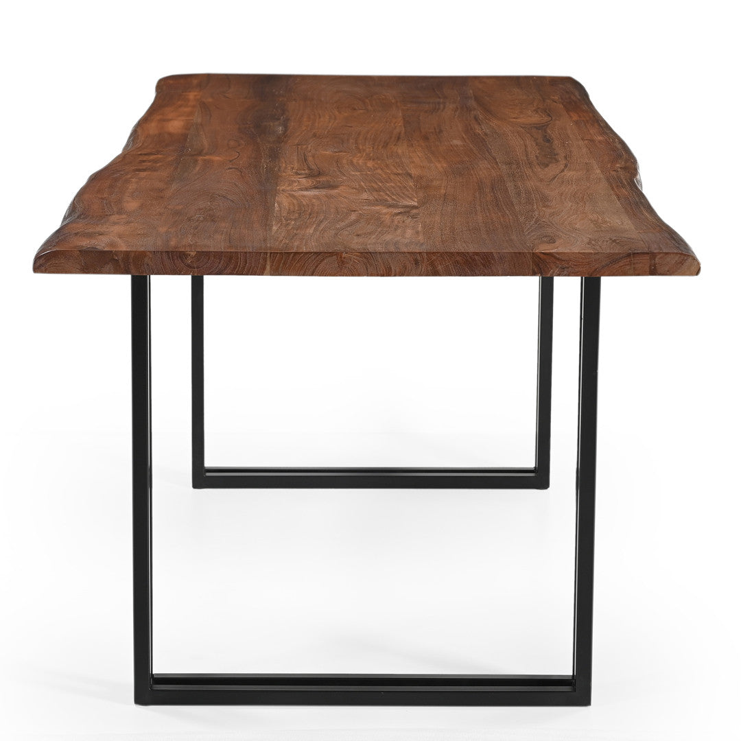 Sparrow Solid Wood Dining Table - Brown.
