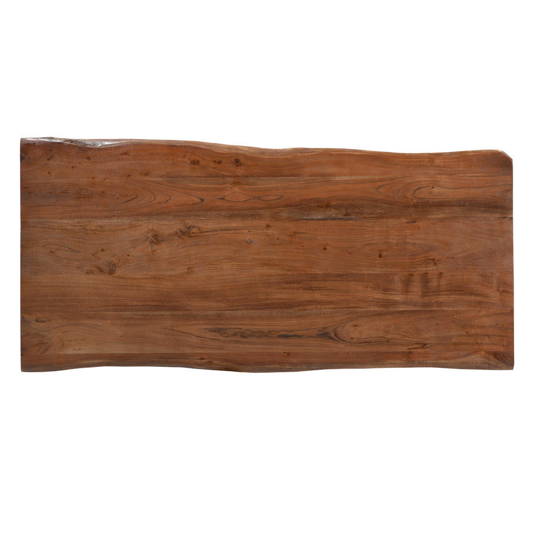 Sparrow Solid Wood Dining Table - Brown.