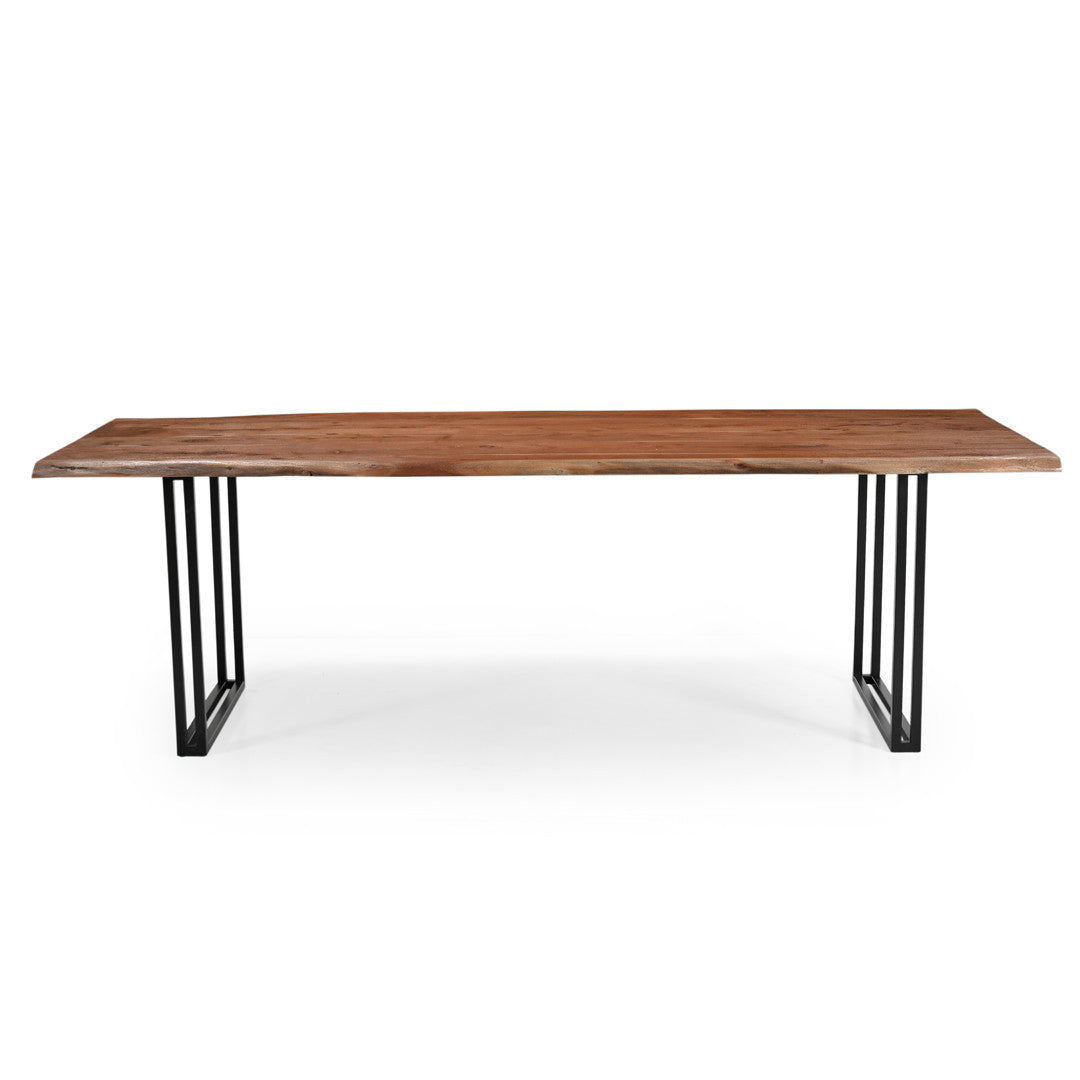 Sparrow Solid Wood Dining Table - Brown.