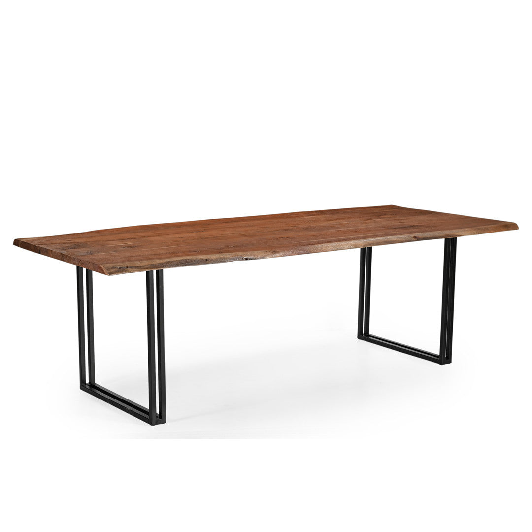 Sparrow Solid Wood Dining Table - Brown.