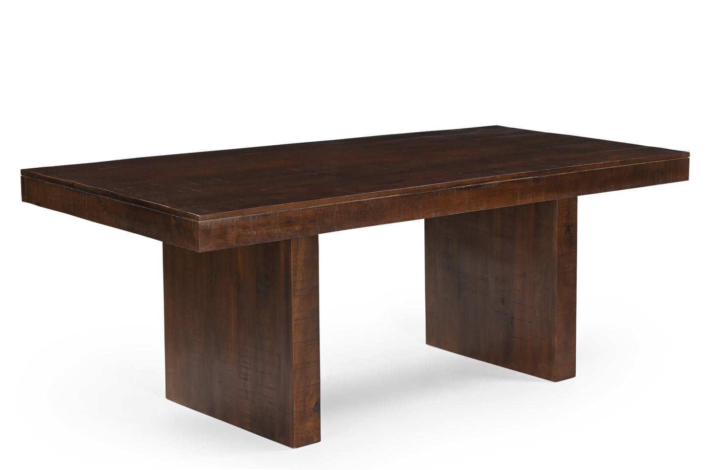 Timbergirl Solid Dark Mango Wood Dining Table - 80"