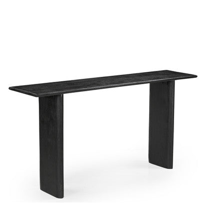 Grackle Solid Wood Console Table - Black.