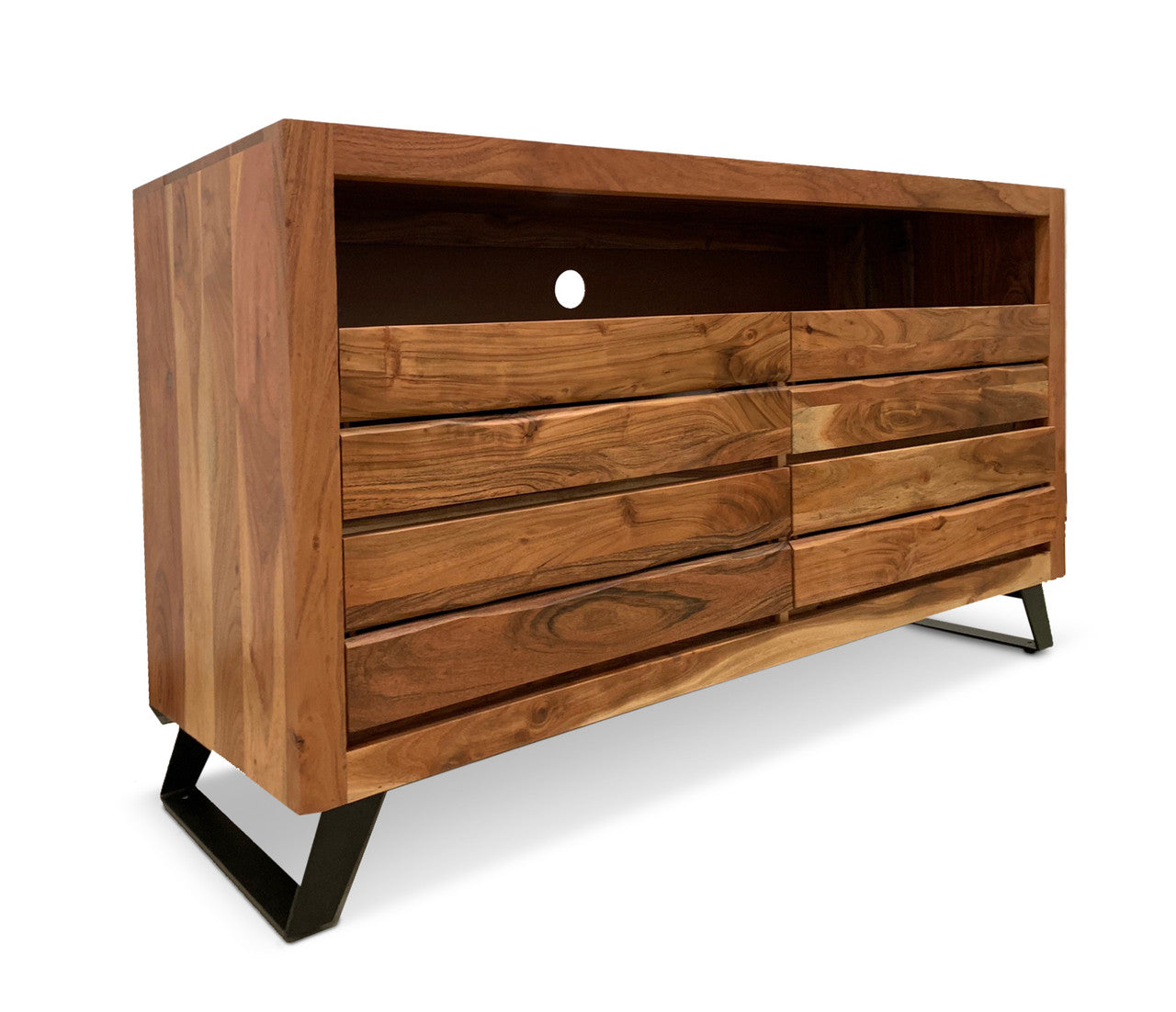 Timbergirl solid acacia wood live edge TV Cabinet