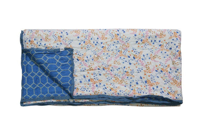 Bali Handcrafted Reversible Quilt with Matching Sham Covers