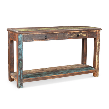 Timbergirl Old reclaimed wood Console Table