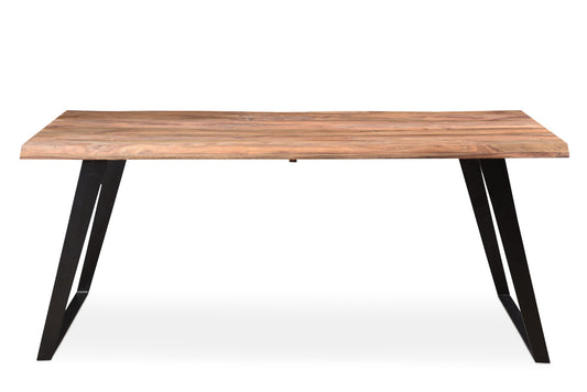 Timbergirl Seesham Wood Live Edge Dining Table