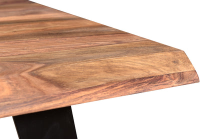 Timbergirl Seesham Wood Live Edge Dining Table