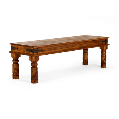 Handcrafted Thakat Rustic Bench