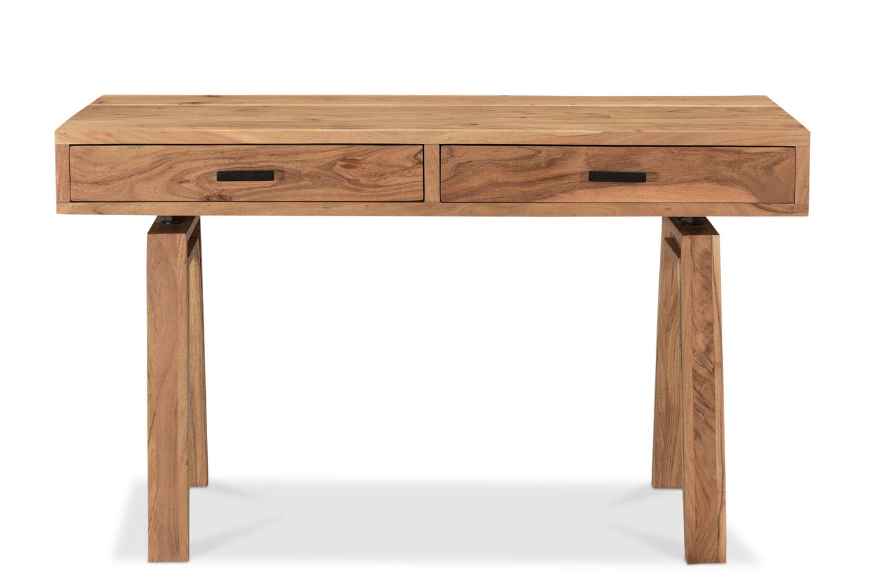 Solid Acacia wood Desk with drawers