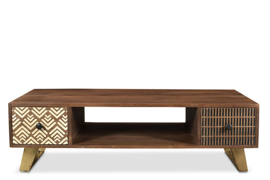 Timbergirl Olga Retro Coffee Table with drawers