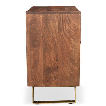 Timbergirl Olga Retro Side Table with Drawers