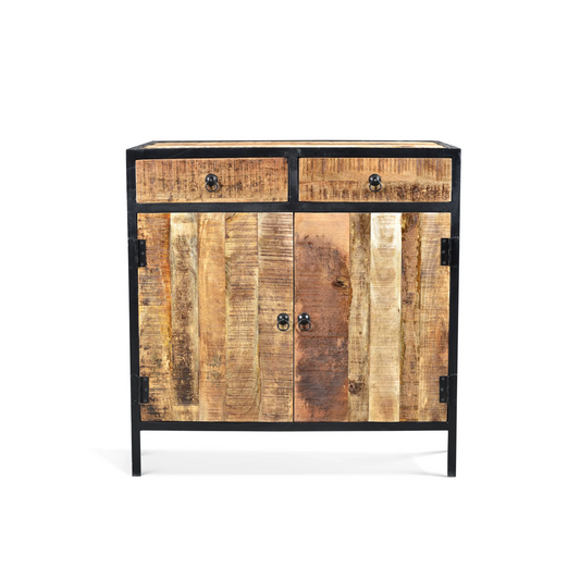 Industrial Wood & Metal Sideboard