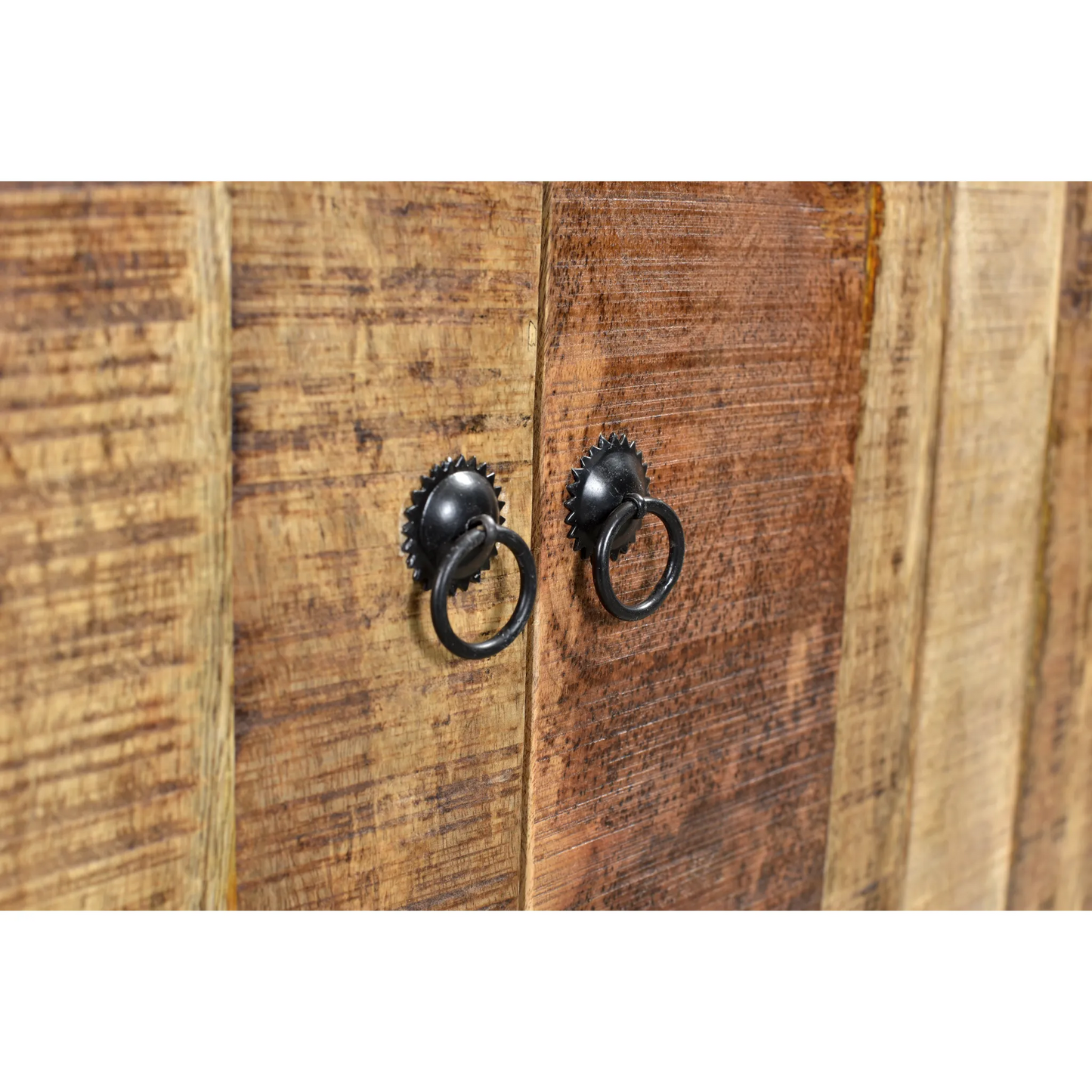 Industrial Wood & Metal Sideboard