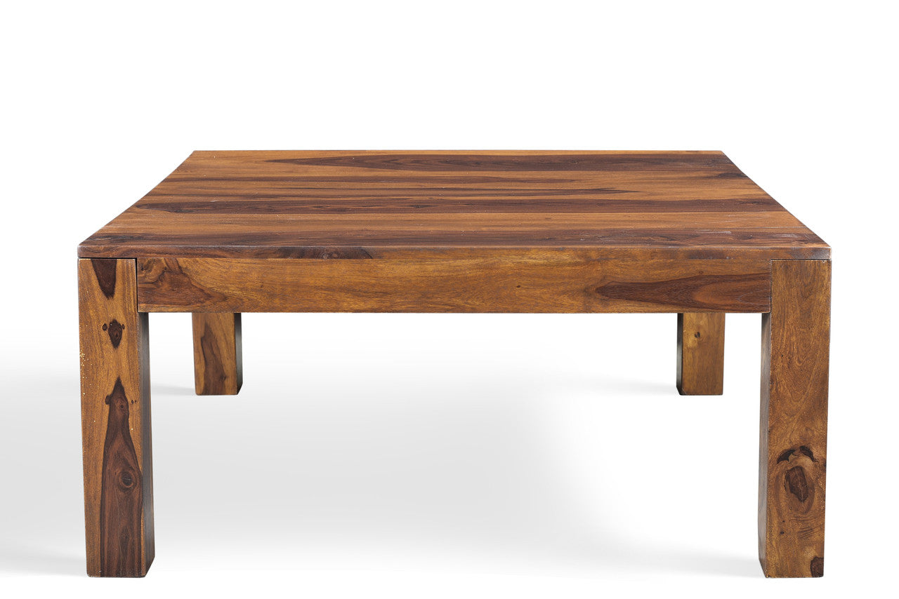 Solid Sheesham Wood Cube Table