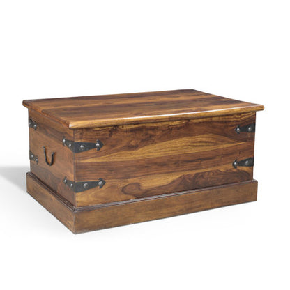 Solid Seesham Wood Trunk Coffee Table