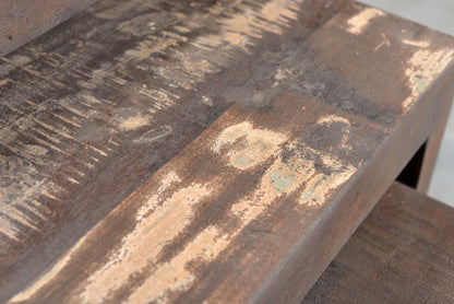 Reclaimed wood Nest of Tables