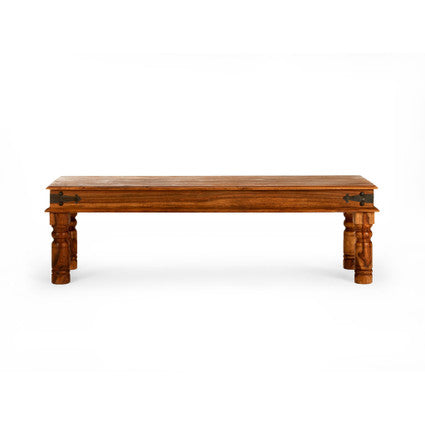 Timbergirl Handcrafted Thakat Rustic Bench