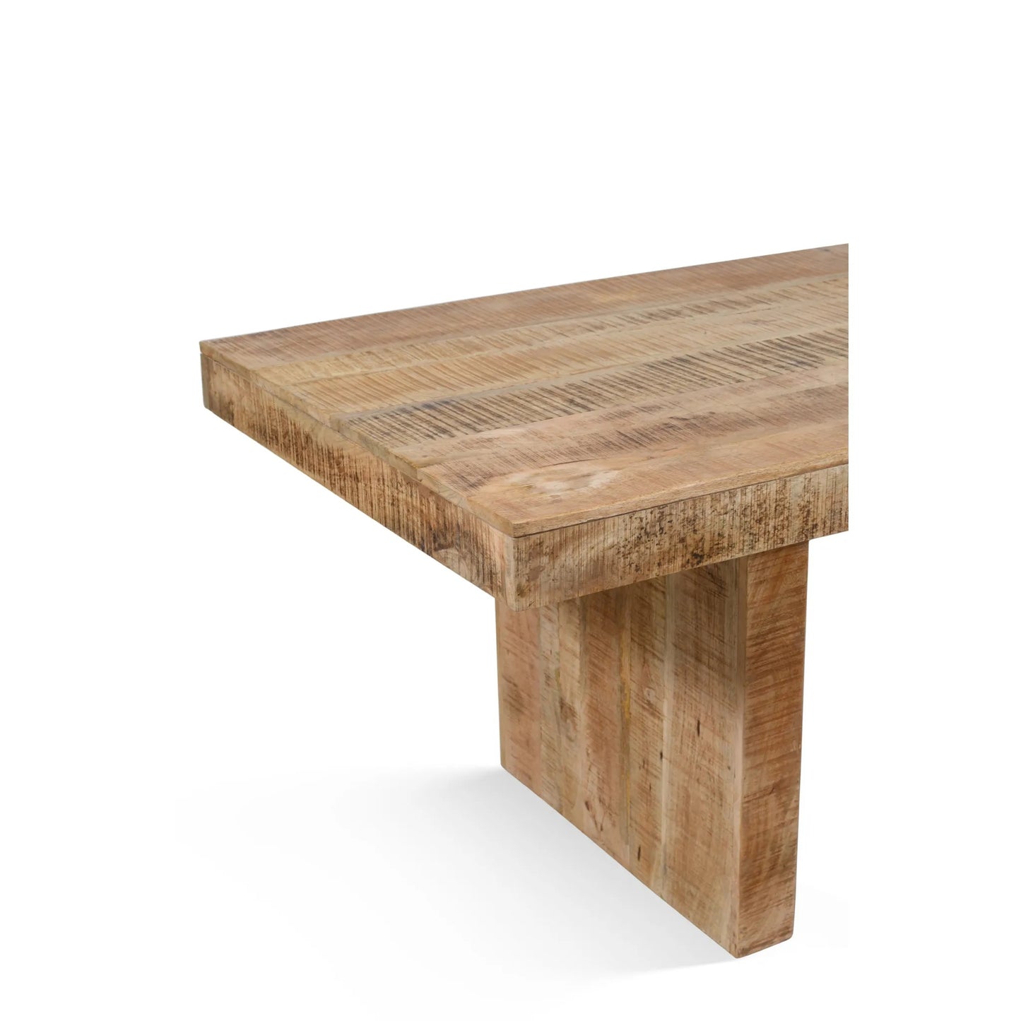 Timbergirl Solid Mango Wood Dining Table  - 80"