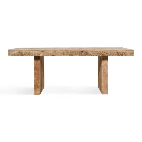 WTW MANGO WOOD ROUND TABLE ダブルティー テーブル Palm Desert White Marble And Mango Wood Coffee Table From