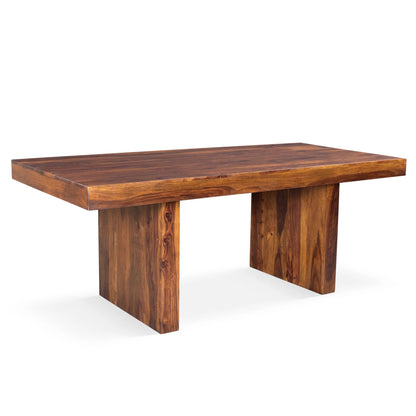 Timbergirl Solid Sheesham Wood Dining Table