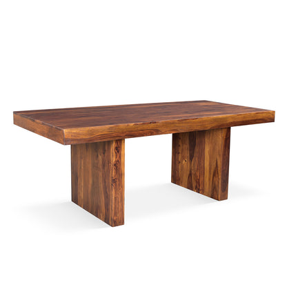 Timbergirl Solid Sheesham Wood Dining Table