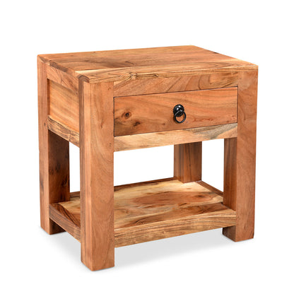 Timbergirl Ajmer Solid Wood Side table