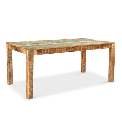 Timbergirl Suman Rustic Multicolor Dining Table