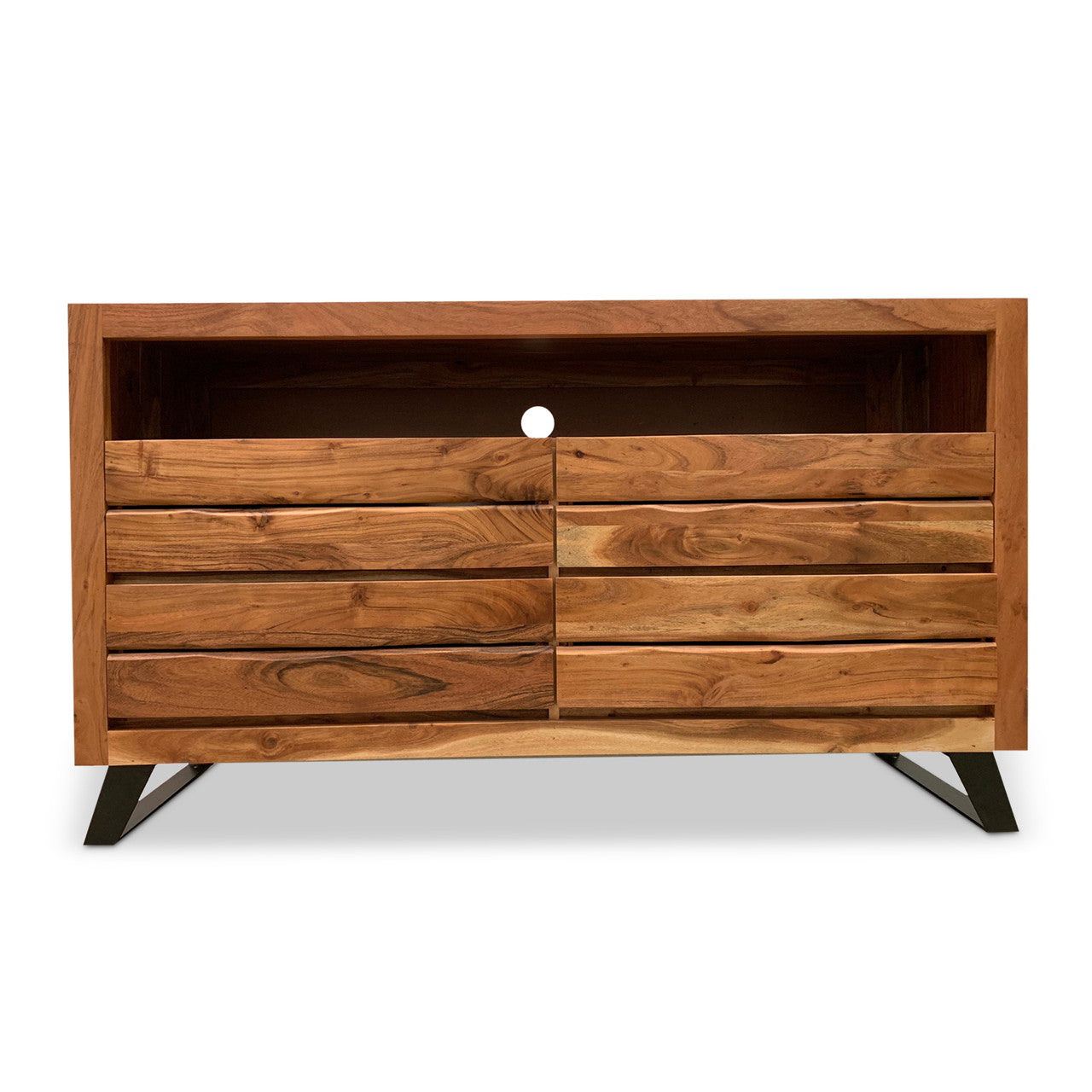 Timbergirl solid acacia wood live edge TV Cabinet