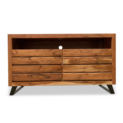 Timbergirl solid acacia wood live edge TV Cabinet