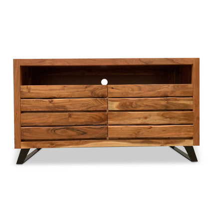 Timbergirl solid acacia wood live edge TV Cabinet