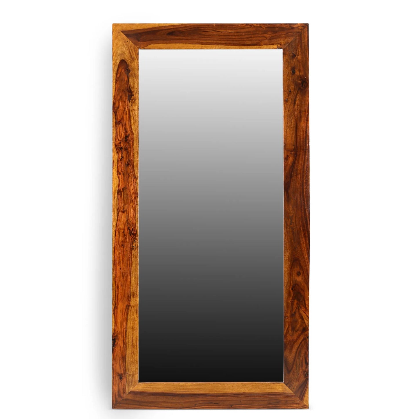 Agra Solid Sheesham Wood Mirror