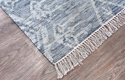 Timbergirl Kilim Kite Grey Wool Handmade Rug