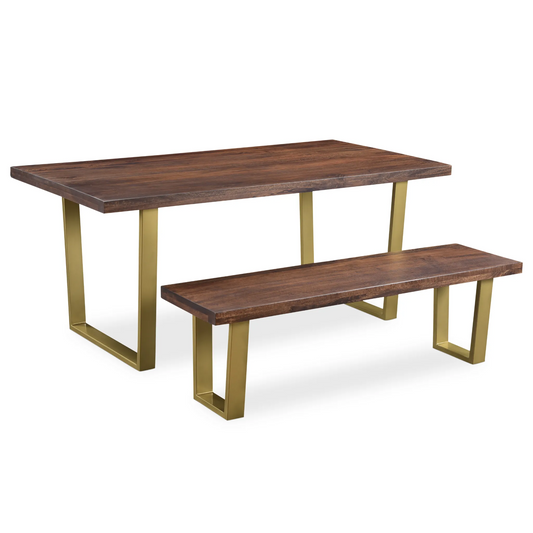 Lark Mango Wood 3 Piece Dining Table Set