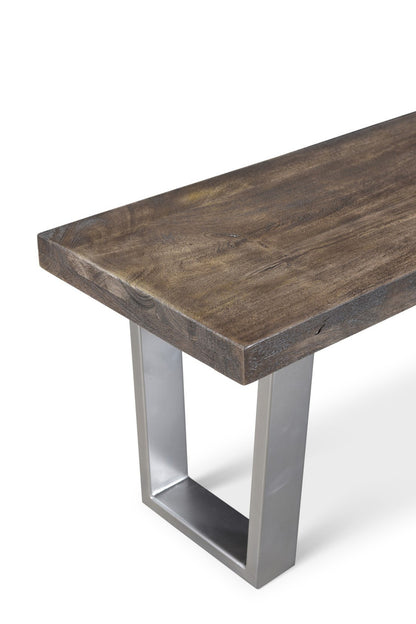 Lark Grey Mango Wood Dining benches