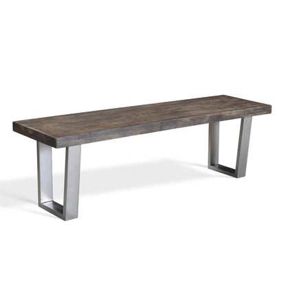 Lark Grey Mango Wood Dining benches